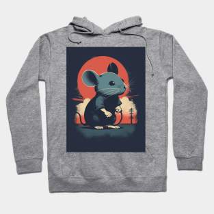 Mouse 2 - Japanese Old Vintage Hoodie